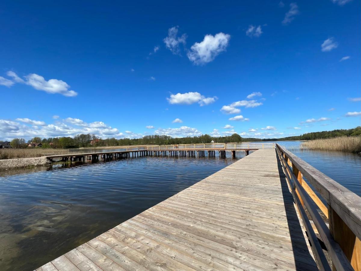 Domek Nad Jeziorem Piasutno Mazury Eksteriør bilde