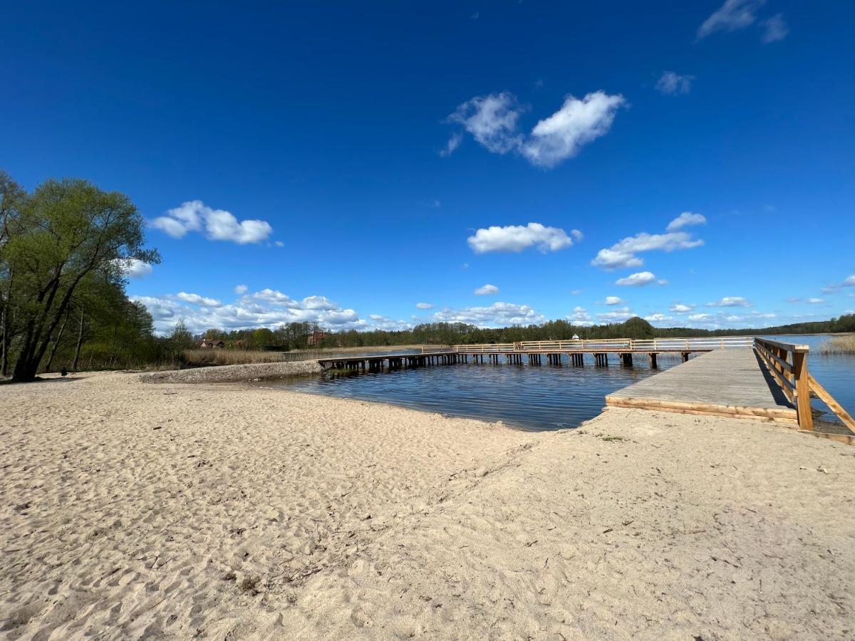 Domek Nad Jeziorem Piasutno Mazury Eksteriør bilde